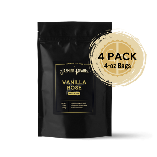 Jasmine Pearl Tea Co.| Vanilla Rose Tea|Looseleaf Black Tea