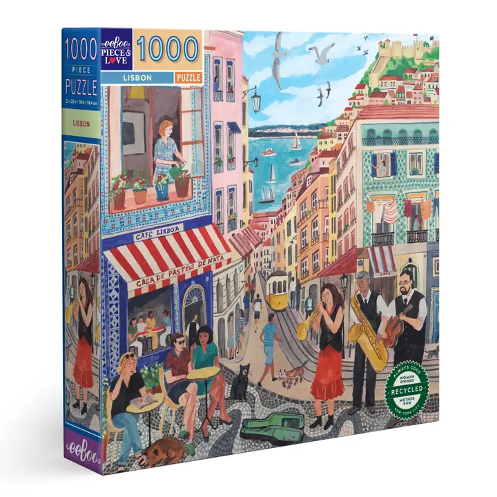 Eeboo Piece & Love| Jigsaw Puzzles| 1000 pieces