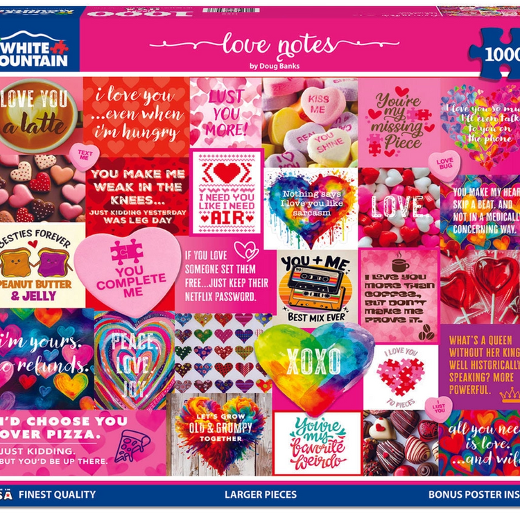 White Mountain Puzzle Co.|1000 piece|Jigsaw Puzzles