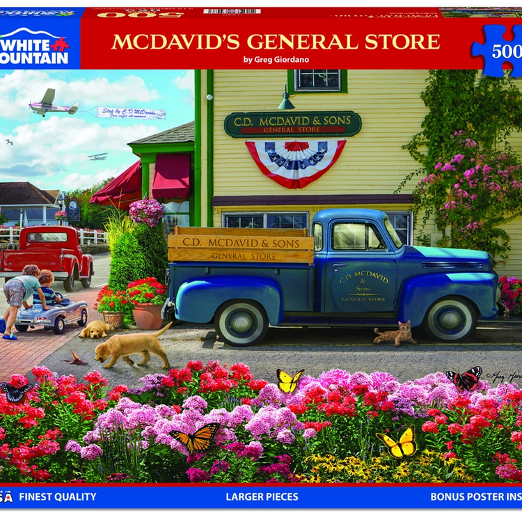 White Mountain Puzzles| 500 Piece| Jigsaw Puzzles