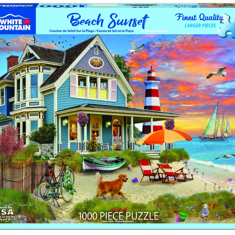 White Mountain Puzzle Co.|1000 piece|Jigsaw Puzzles