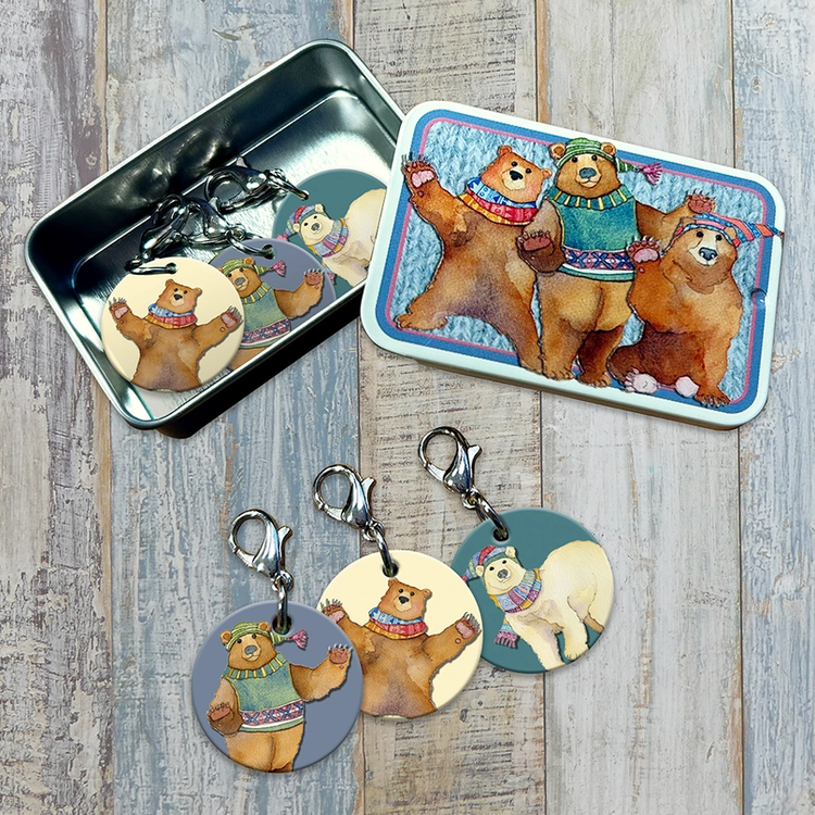 Emma Ball Ltd | Stitch Markers in Tins