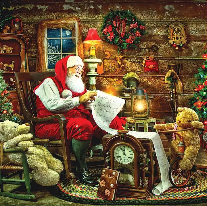 SunsOut|Winter Holiday Jigsaw Puzzles|300, 500, 1000 Piece