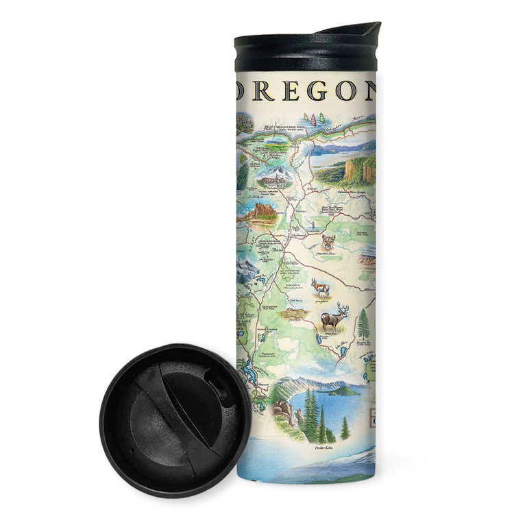 Xplorer Maps | Oregon State Map gifts