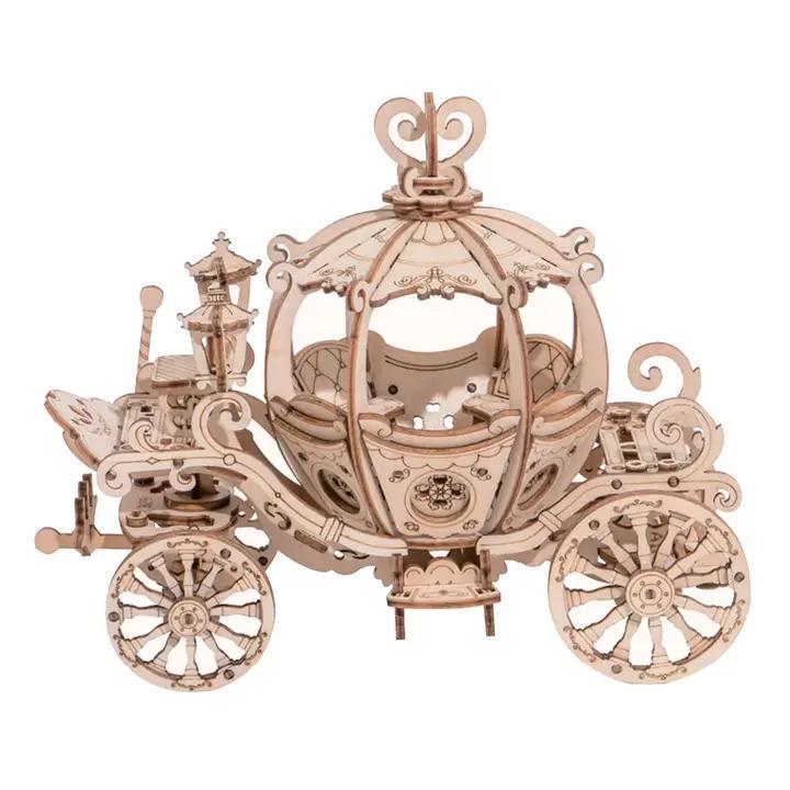 Hands Craft|3D Wooden Puzzle|6 Assorted Transportation Puzzles