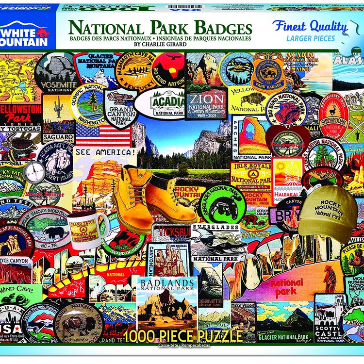 White Mountain Puzzle Co.|1000 piece|Jigsaw Puzzles