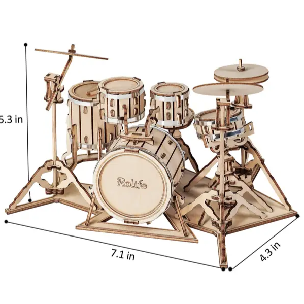 Hands Craft| Musical Instruments |3D Wooden Puzzles|Miniature