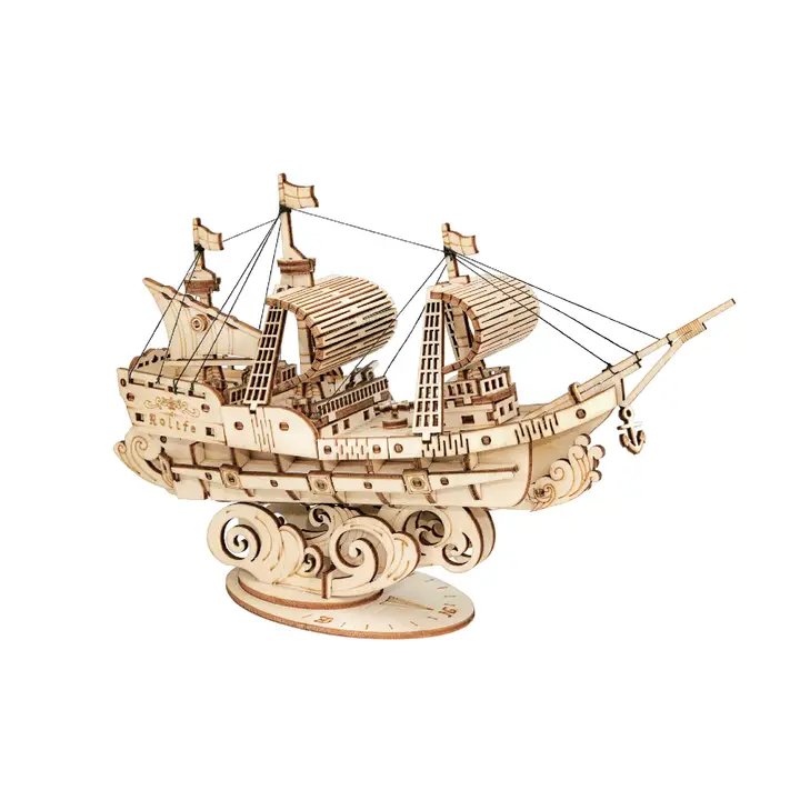 3D Laser Cut Wooden Puzzles|Hands Craft/Rolife|