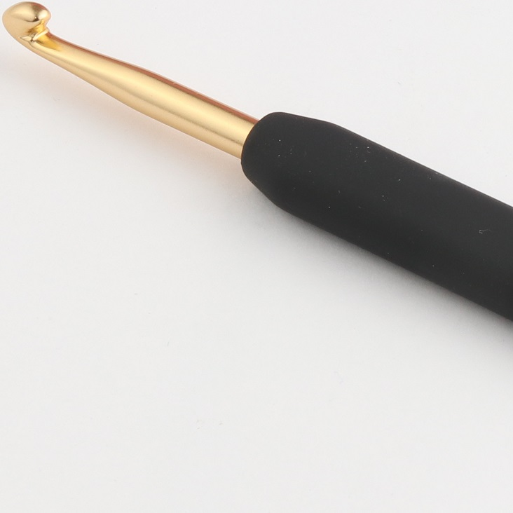 KnitPro| Aluminum Crochet Hook |Soft Feel Handle|Single Ended