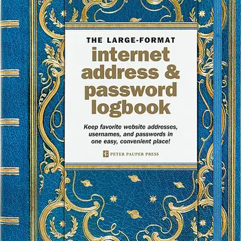Internet Address & Password Logbooks|Peter Pauper Press|