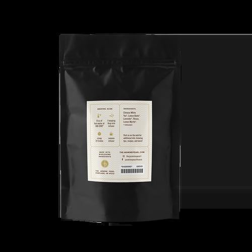 Jasmine Pearl Tea Co.| Lavender Rose White Tea|Looseleaf white tea