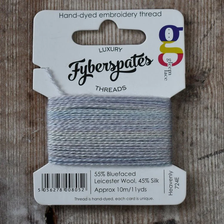 Fyberspates| Gleem Embroidery Thread | Hand Dyed| Wool & Silk|