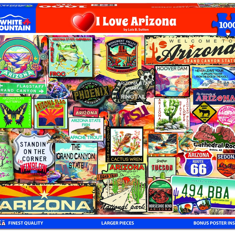 White Mountain Puzzle Co.|1000 piece|Jigsaw Puzzles