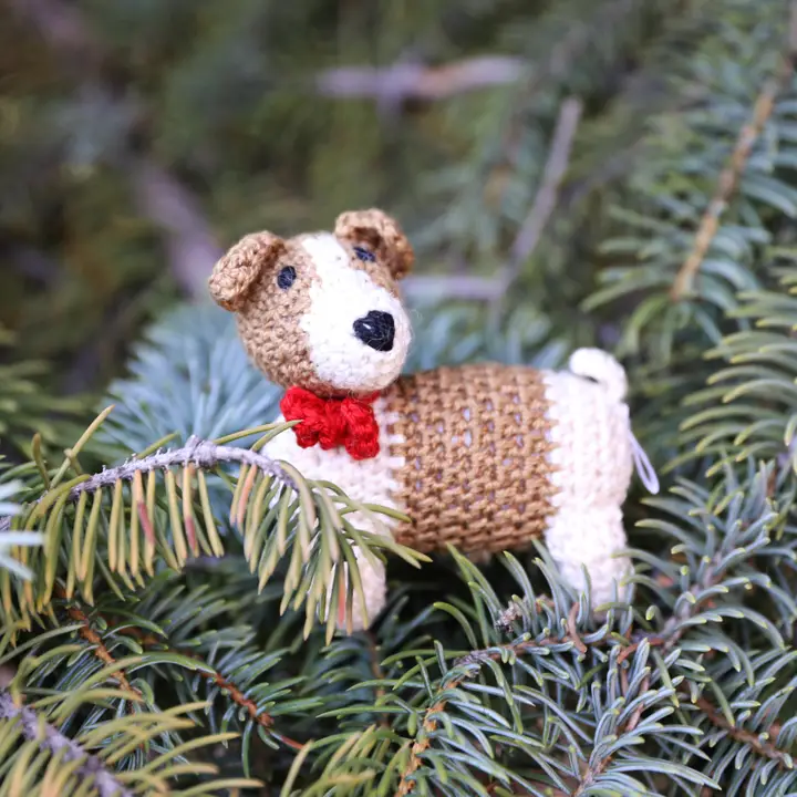 Melange Collection| Knit and Crochet | Tree Ornaments