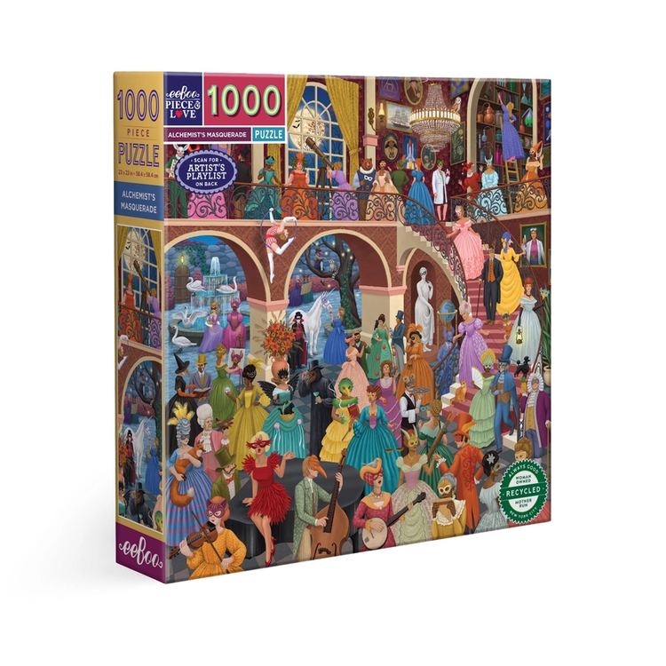 Eeboo Piece & Love| Jigsaw Puzzles| 1000 pieces