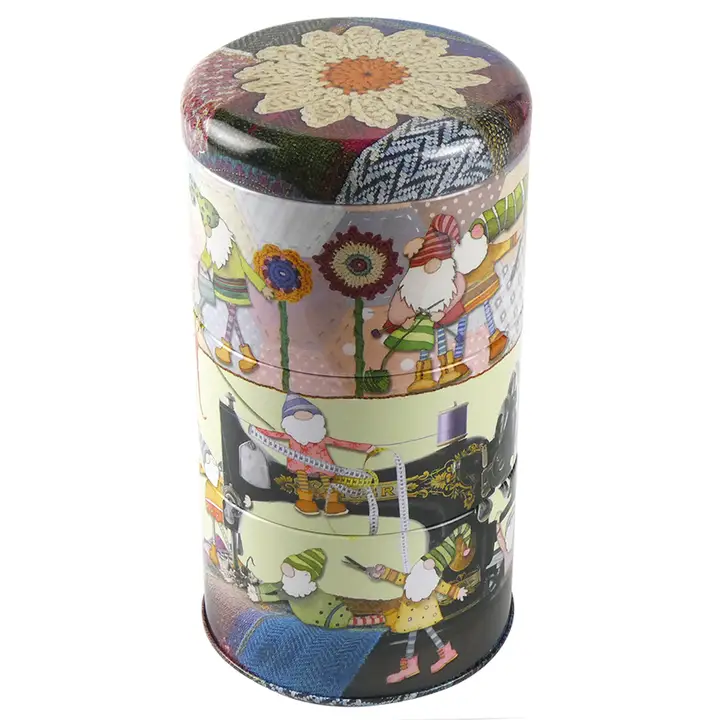 Emma Ball Ltd.|Painted Tins of Various Sizes