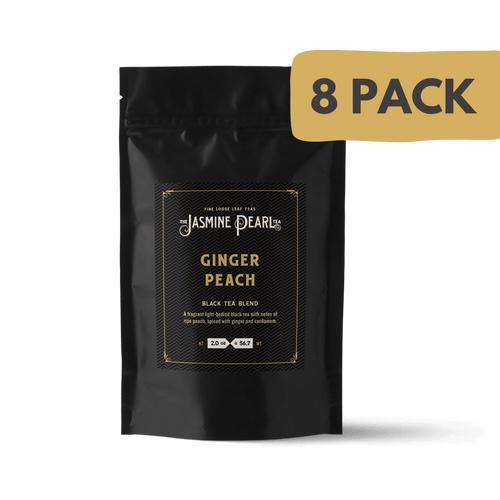 Jasmine Pearl Tea Co.| Ginger Peach Tea|Looseleaf Tea