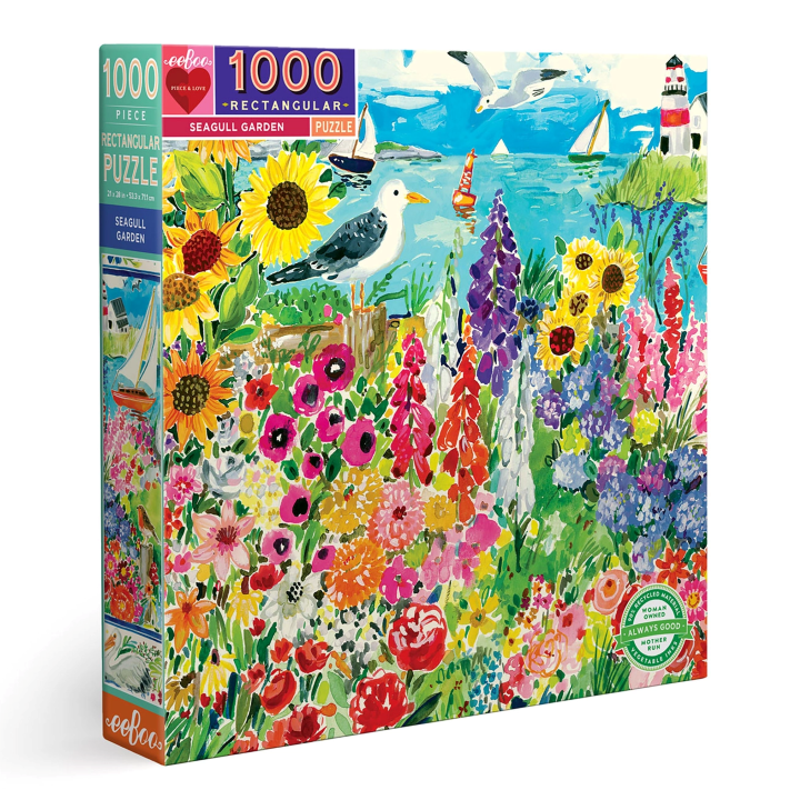 Eeboo Piece & Love| Jigsaw Puzzles| 1000 pieces