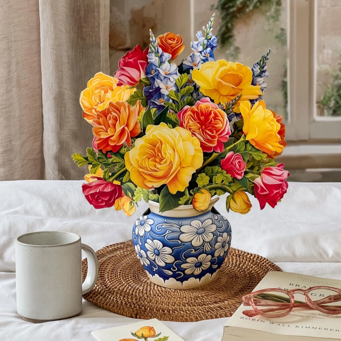 FreshCut Pop Up Scenes and Greeting cards| Mini pop-up bouquets