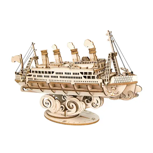 3D Laser Cut Wooden Puzzles|Hands Craft/Rolife|