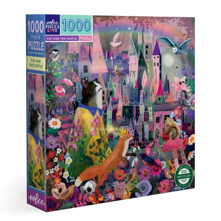 Eeboo Piece & Love| Jigsaw Puzzles| 1000 pieces
