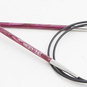 KnitPro|Dreamz 10"|Fixed Circular Needles|Birchwood | 25 cm