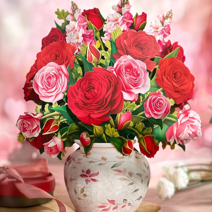 FreshCut Pop Up Scenes and Greeting cards| Mini pop-up bouquets