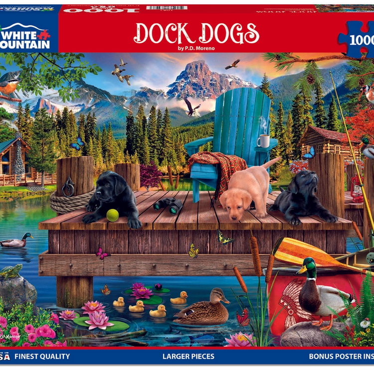 White Mountain Puzzle Co.|1000 piece|Jigsaw Puzzles