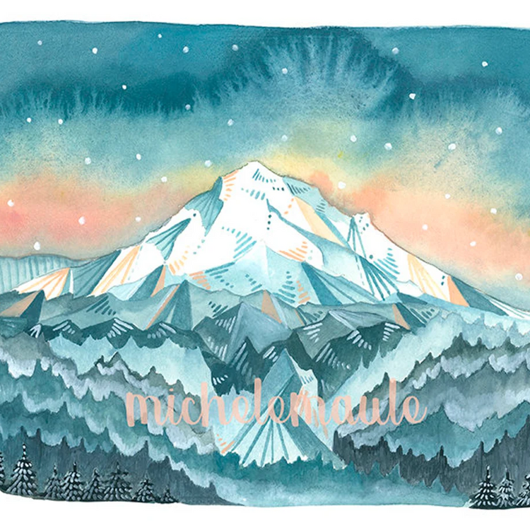 Michele Maule | 8 x 10 inch Watercolor Prints