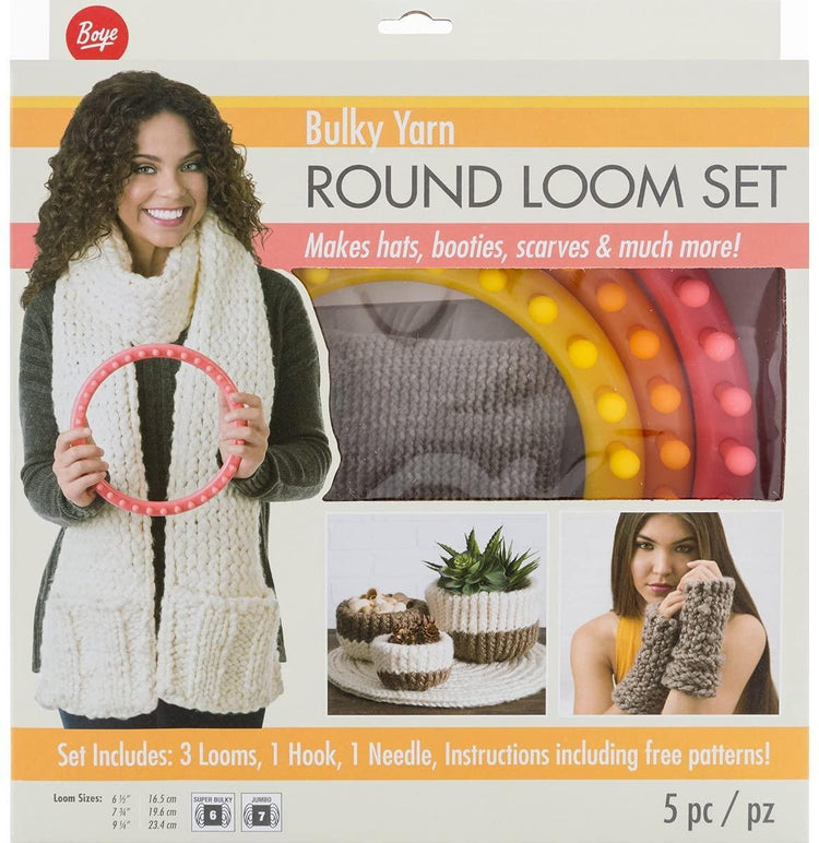 Boye Round Loom Set for Bulky Yarn