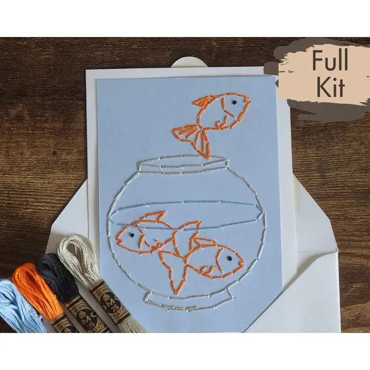 (Hartswell Stitch) Paper Embroidery Stitch Kits