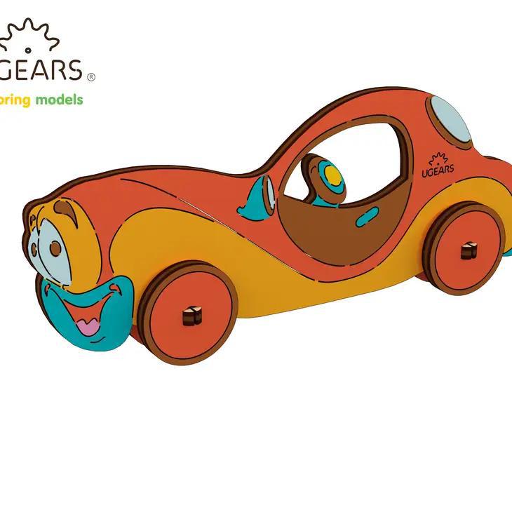 (Ukrainian Bridge - Ugears) Kids Wooden Models for Coloring