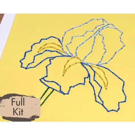 (Hartswell Stitch) Paper Embroidery Stitch Kits