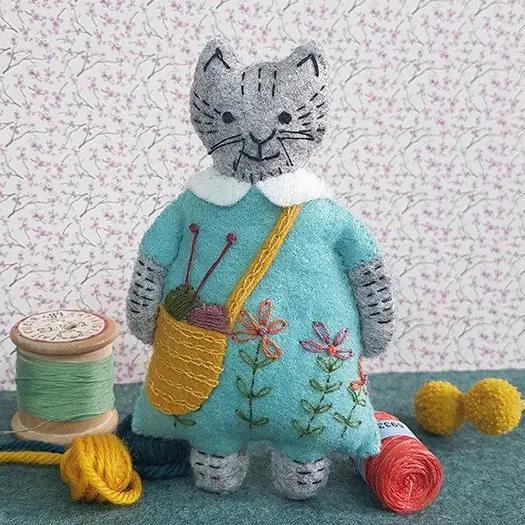 Corinne Lapierre| Wool Mix Felt Craft Kits| Embroidery Kits| Faire