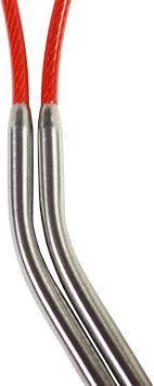 ChiaoGoo|32" Knit Red|Fixed Circular Stainless Steel Knitting Needles