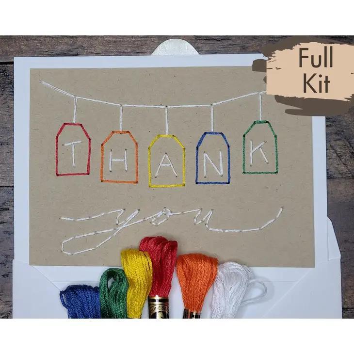 (Hartswell Stitch) Paper Embroidery Stitch Kits