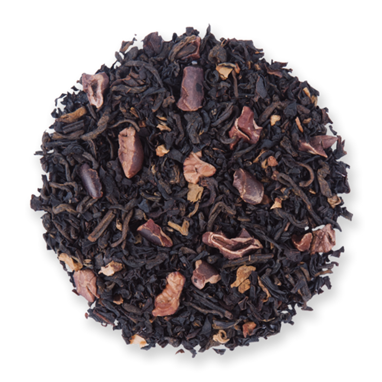 Jasmine Pearl Tea Co.| Cocoa Deluxe Tea|Looseleaf Black and Puerh