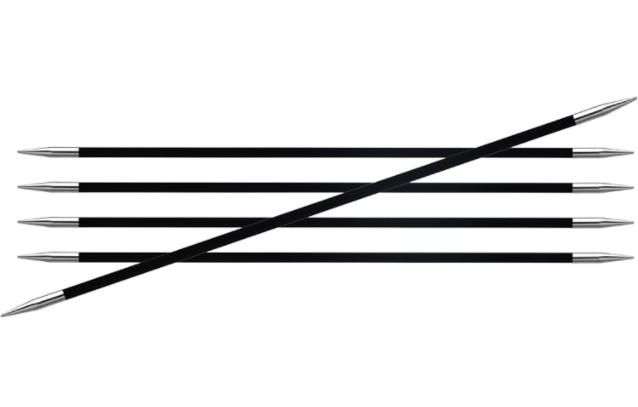 KnitPro|Karbonz Double-Pointed Knitting Needles| 6 inch and 8 inch