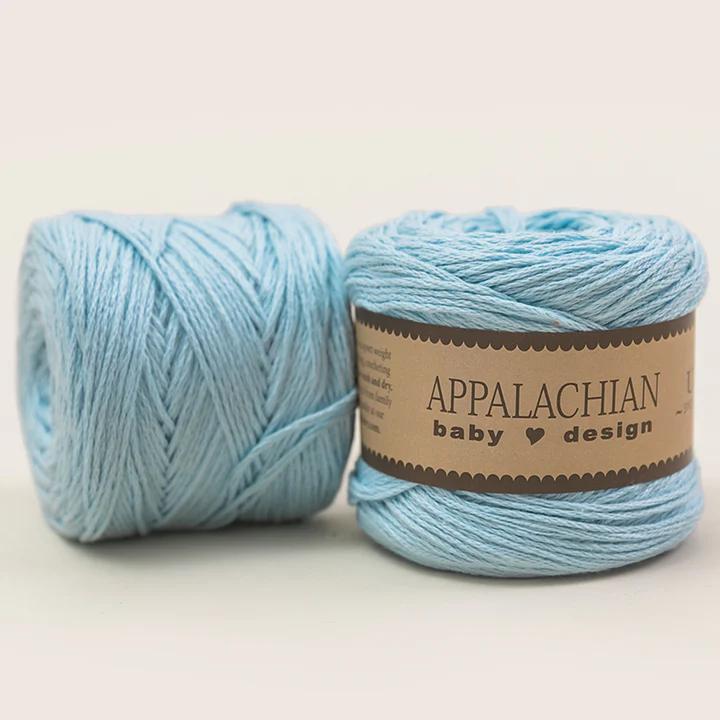 Appalachian Baby Knit Kit Baby Blue Blanket Yarn