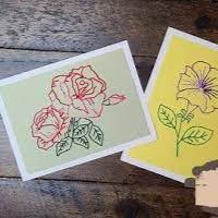 (Hartswell Stitch) Paper Embroidery Stitch Kits