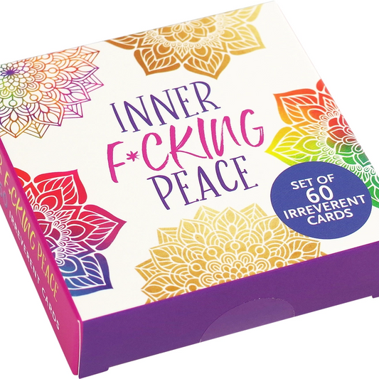 Inner F*cking Peace Card Set| Peter Pauper Press