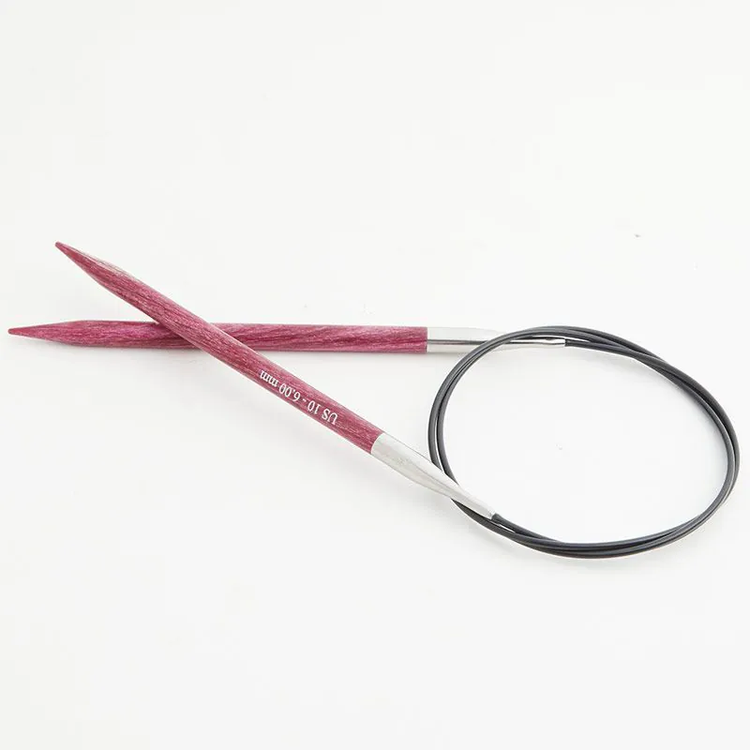 KnitPro|Dreamz 40" to 47"|Fixed Circular Needles|Birchwood |100 cm to 120 cm