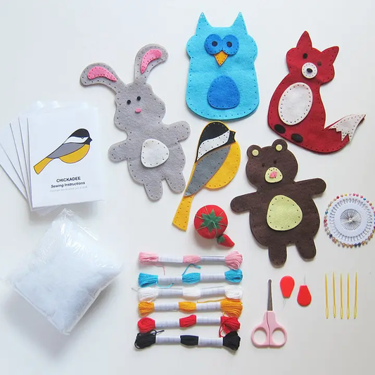 CraftLab|Woodland Friends Sewing Kit|DIY Craft Kits|