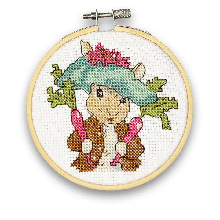 Crafty Kit Co| Embroidery Kit | Beatrix Potter And Other Designs
