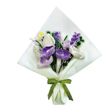 Chenille Flower Kit| Perennial Display|Hands Craft