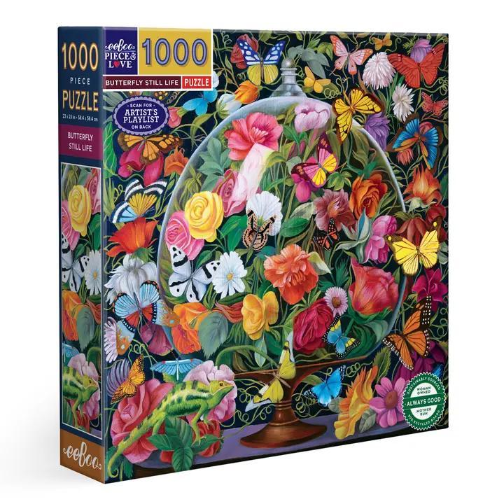 Eeboo Piece & Love| 1000 pieces  | Jigsaw Puzzles