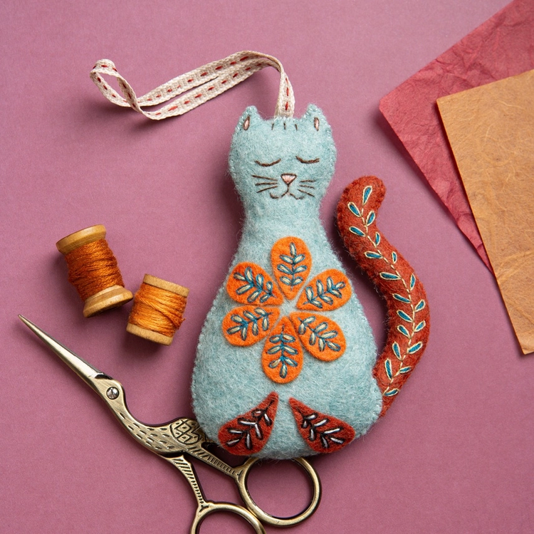Corinne Lapierre| Wool Mix Felt Craft Kits| Embroidery Kits| Faire