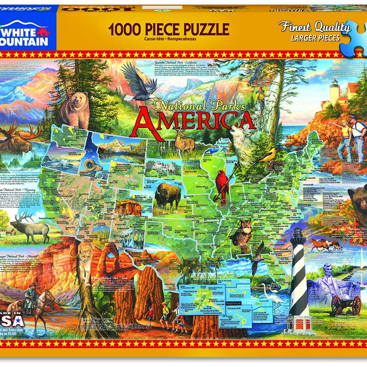 White Mountain Puzzle Co.|1000 piece|Jigsaw Puzzles