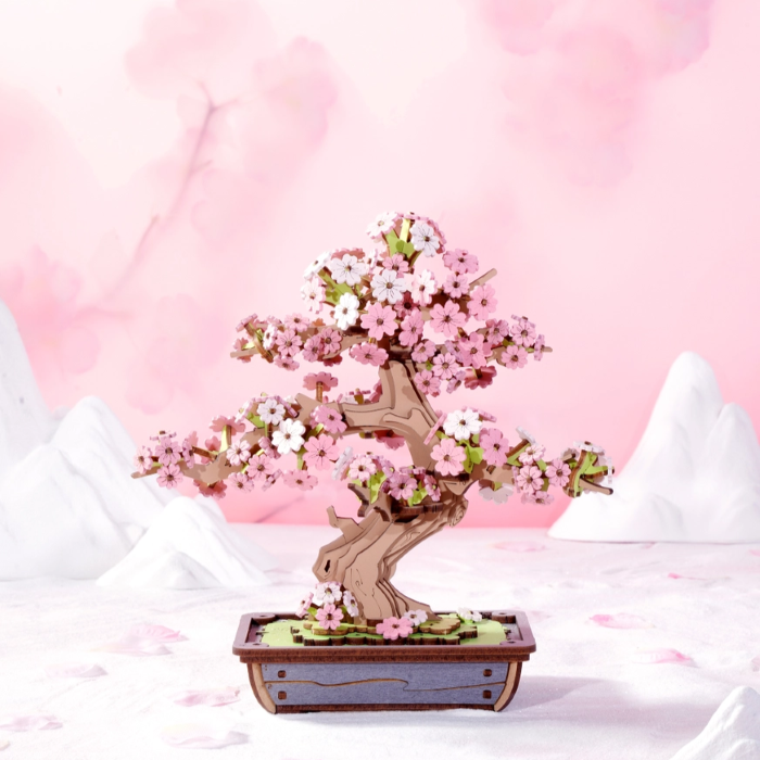 3D Puzzle Creation Set|Sakura Bonsai TG415|Rolife
