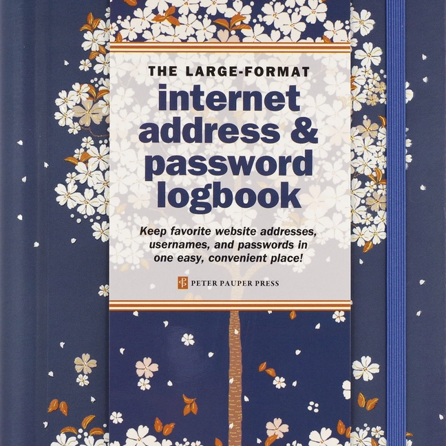 Internet Address & Password Logbooks|Peter Pauper Press|